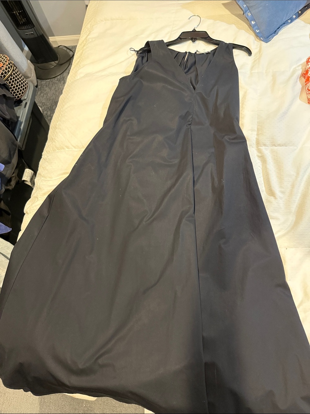 Zara Black Sleeveless Maxi Dress